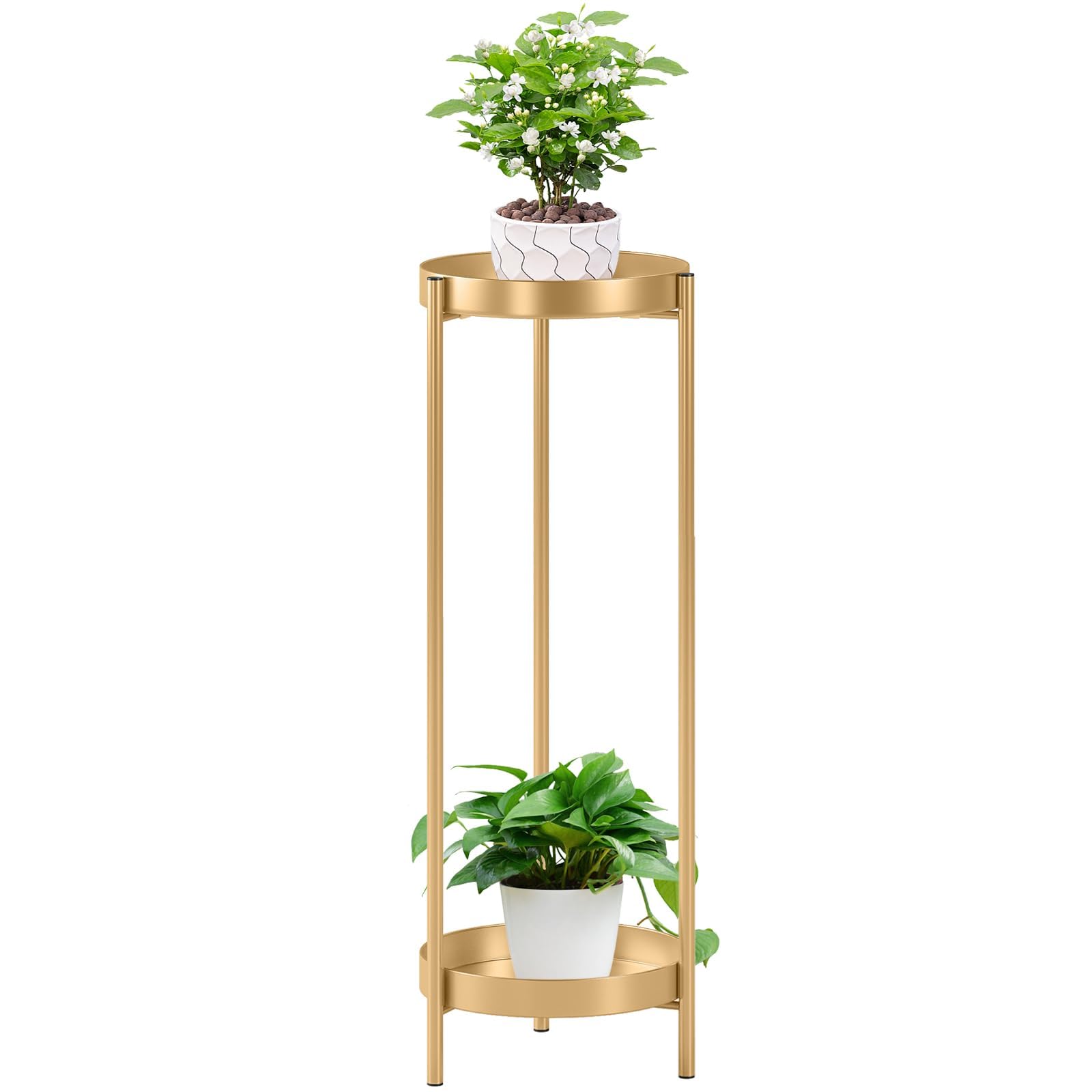 Amazon.com : Philodwell Metal Gold Tall Plant Stand Indoor or