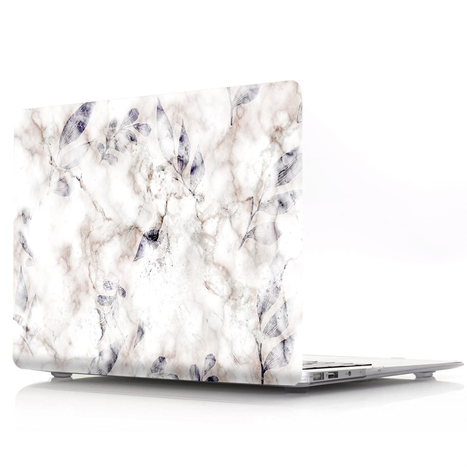 Carcasa rígida MacBook Retina 12 con diseño de mármol y protector de teclado 8