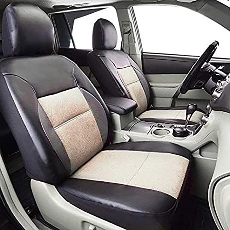Autostoelhoezen voor Nissan Qashqai 2021-2025, Lederen Stoelen Volledige Set, Waterdichte Stoelhoezen Voor- en Achterstoelen, Autostoelbeschermer,B Black Blue