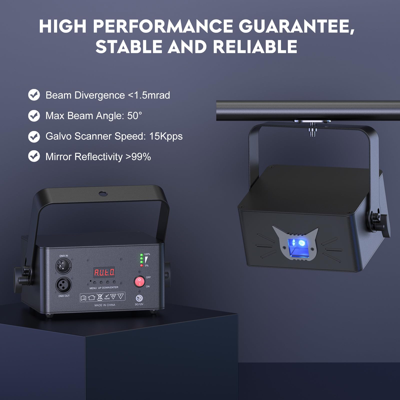 Amazon.com: Animation DJ Laser Light,3D Animation Laser Machine