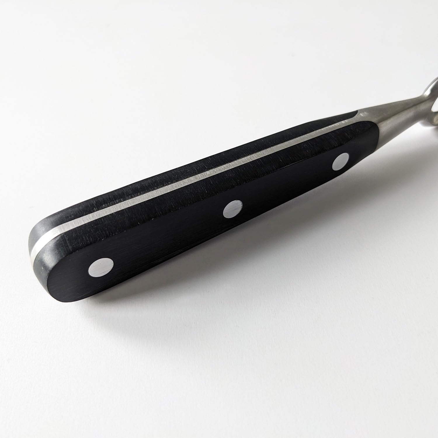 Ambrogio Sanelli, Maitre Forchettone Forgiato per la Carne con Lama in Acciaio Inox all'Azoto 33 cm e Manico Ergonomico, Forchettone da Cucina Professionale, Made in Italy
