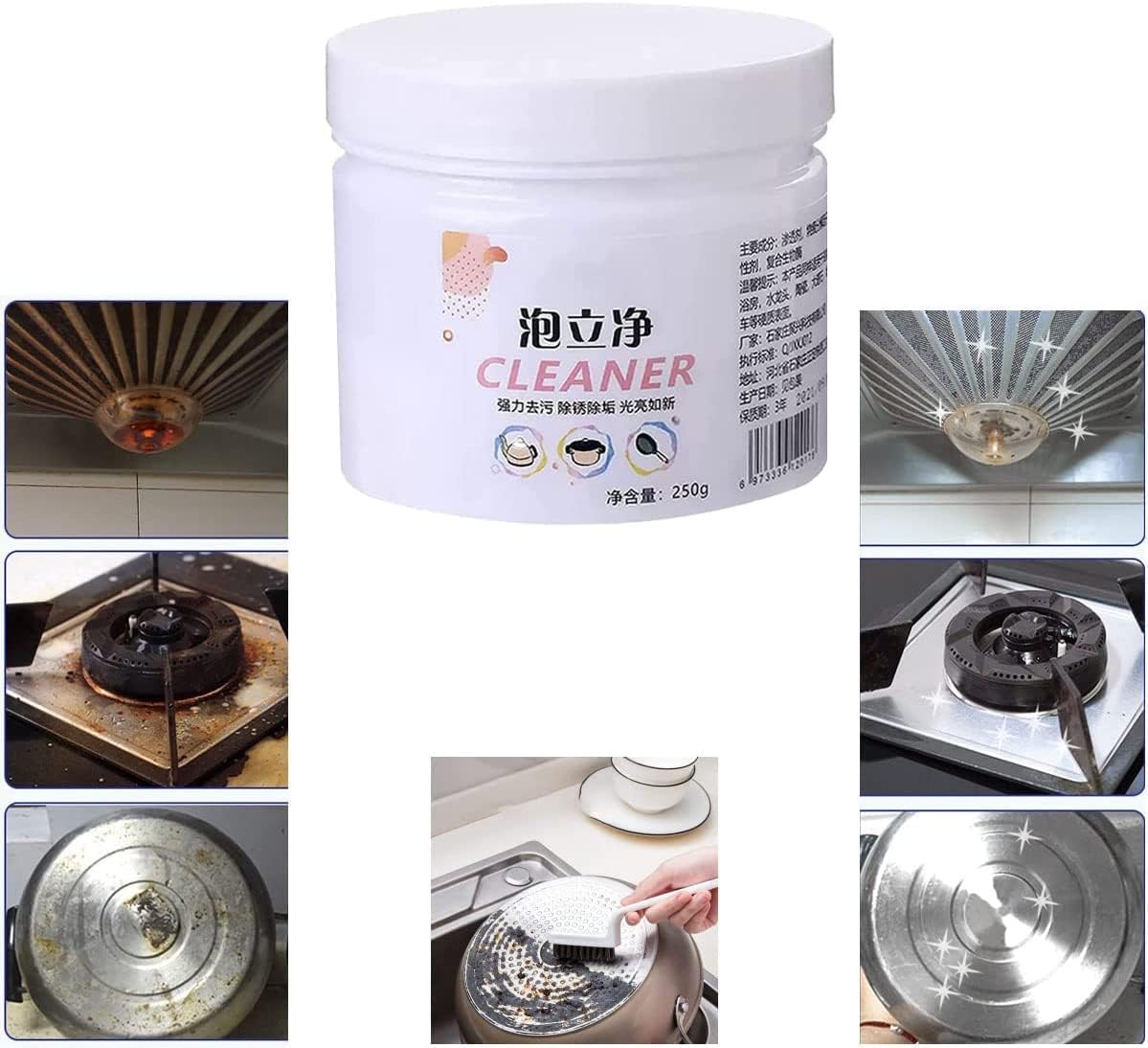 Krukivne Foam Rust Remover Kitchen AllPurpose Cleaning