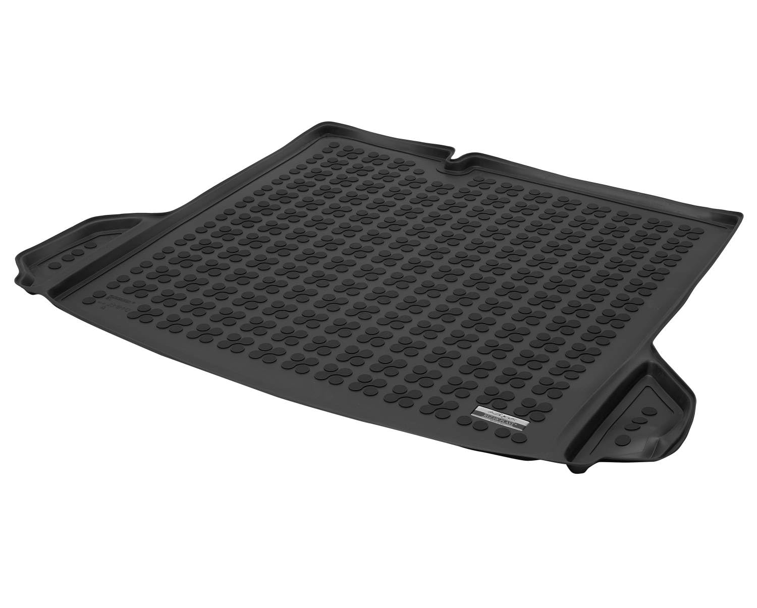 AZUGA Gummi-Kofferraumwanne für VW ID.4/ID.5 | nur bei vertieftem Standardboden. Premium Kofferraummatte, Passgenau, TPE-Gummi, hoher Rand, rutschfest, AZ12000797