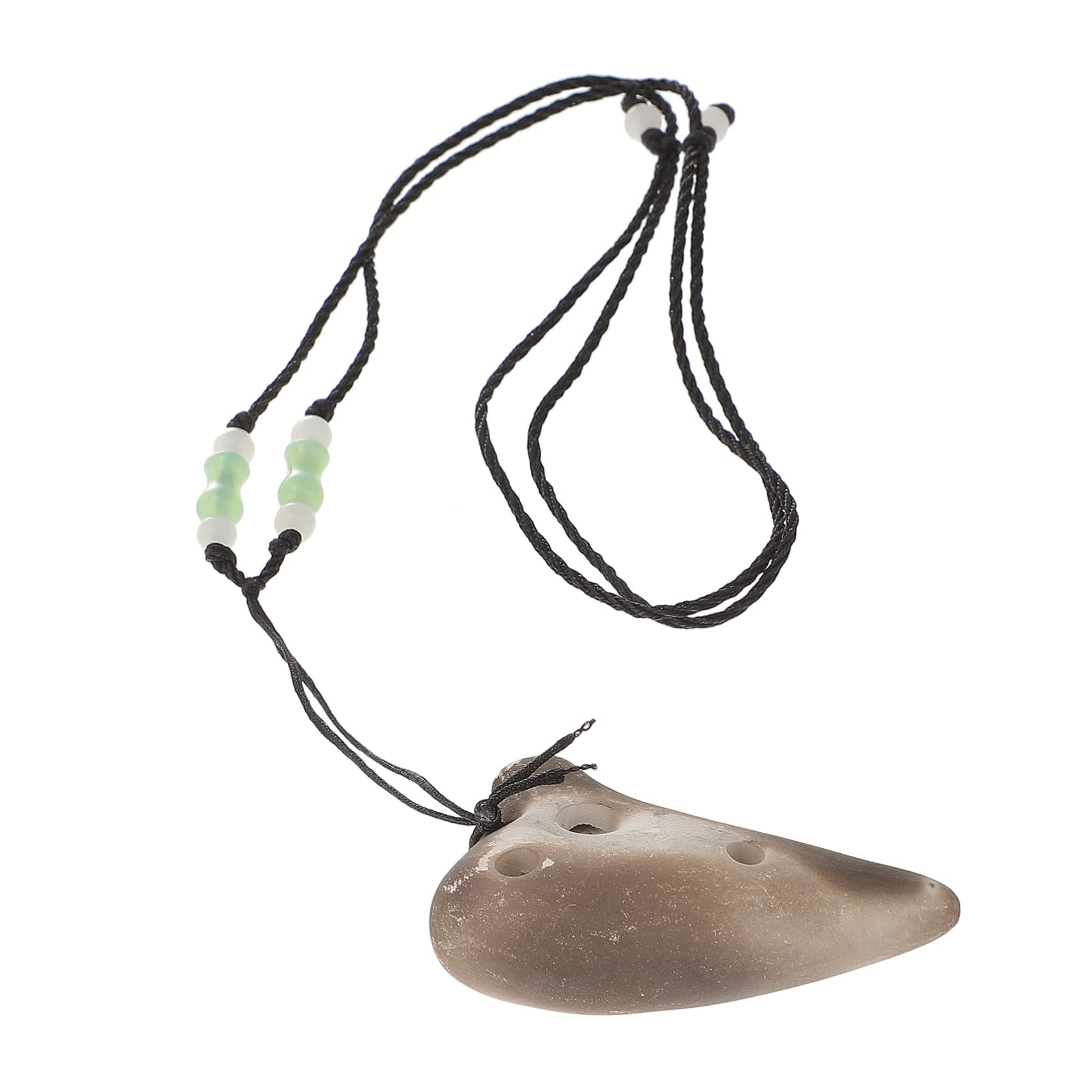 ifundom 6Hole Portable Mini Ocarina for Beginners Lightweight Vintage Musical Instrument for Family Gatherings Festivals Beautiful