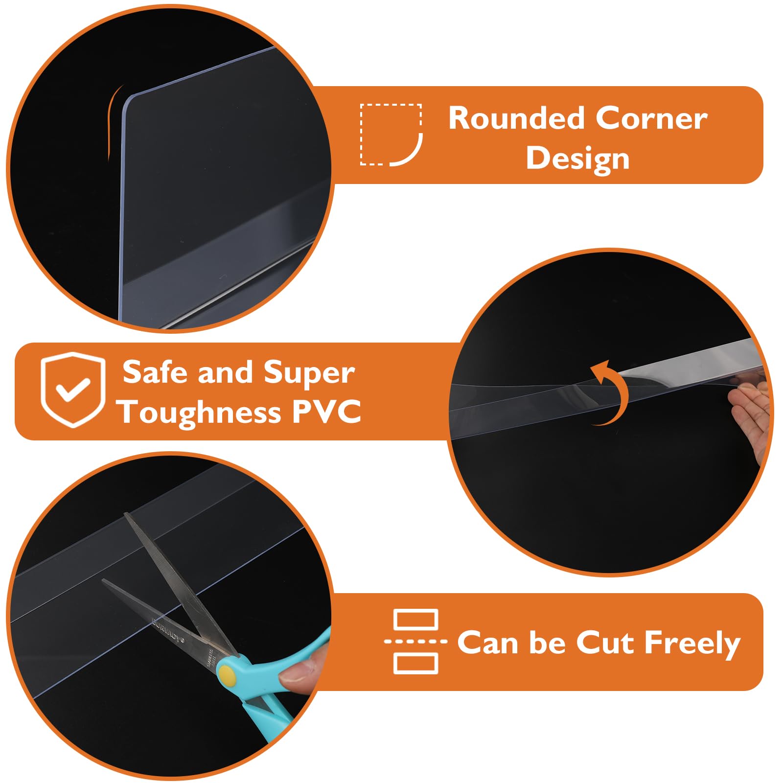 NEOACT 12 Pack Gap Bumper For Under Couch(32 H 16 L)PVC