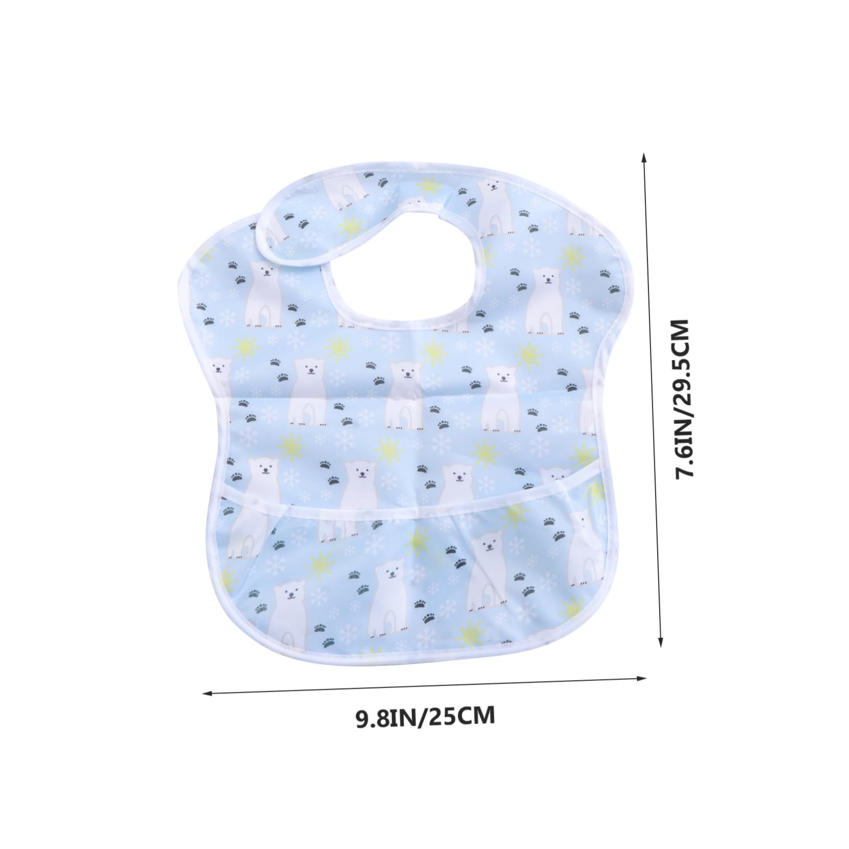 ifundom 9piezas Bib Diseño De y Pingüino Paquete De Baberos Detachables Para Comidas Infantiles Accesorios De Alimentación