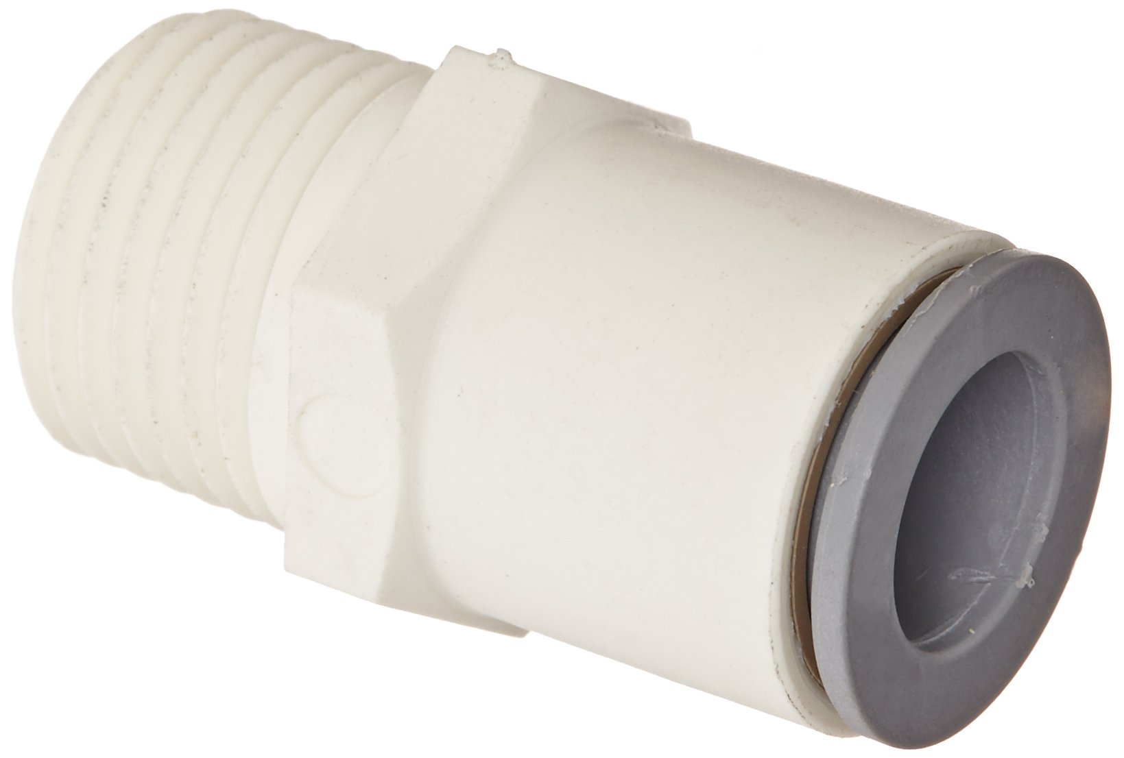 Legris 6505 62 22WP2 LIQUIfit Push-to-Connect Fitting, Inline Connector, 1/2
