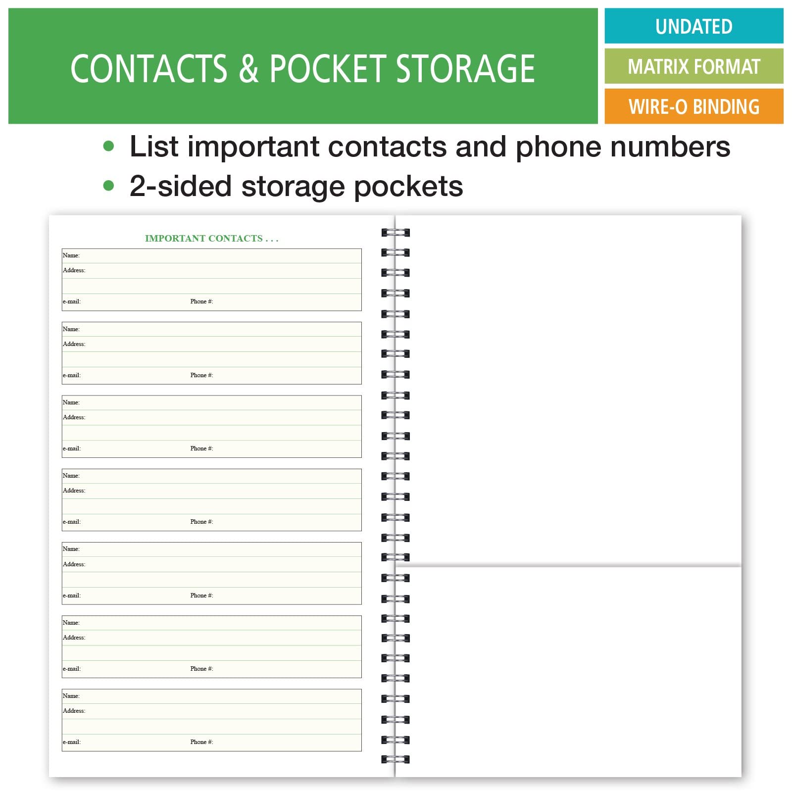 Elan Publishing Company Deluxe Full-Year Student Planner for High School 40 Weeks (HS-90) - Image 7