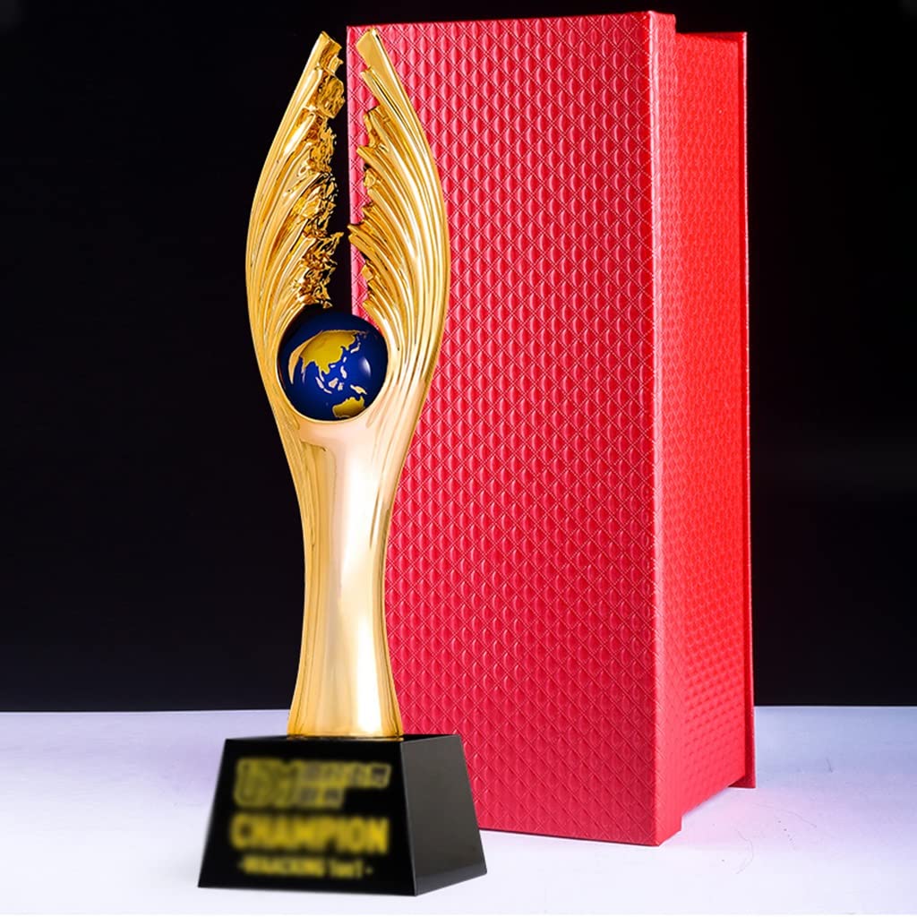 Coupes Trophée d'honneur d'entreprise Trophée De La Réunion Annuelle De L'entreprise Bénéfice Mutuel Et Souvenir Gagnant-Gagnant Trophée De Cérémonie De Remise des Prix Lettrage Gratuit