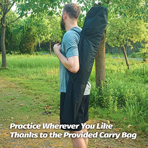 ZELUS Football Throwing Net, 7x7ft Football Training Equipment with 5 Target Pockets for Throwing and Passing Practice, Portable Quarterback Trainer Net, QB Throw Accuracy Net with Carry Bag by ZELUS - Image 6