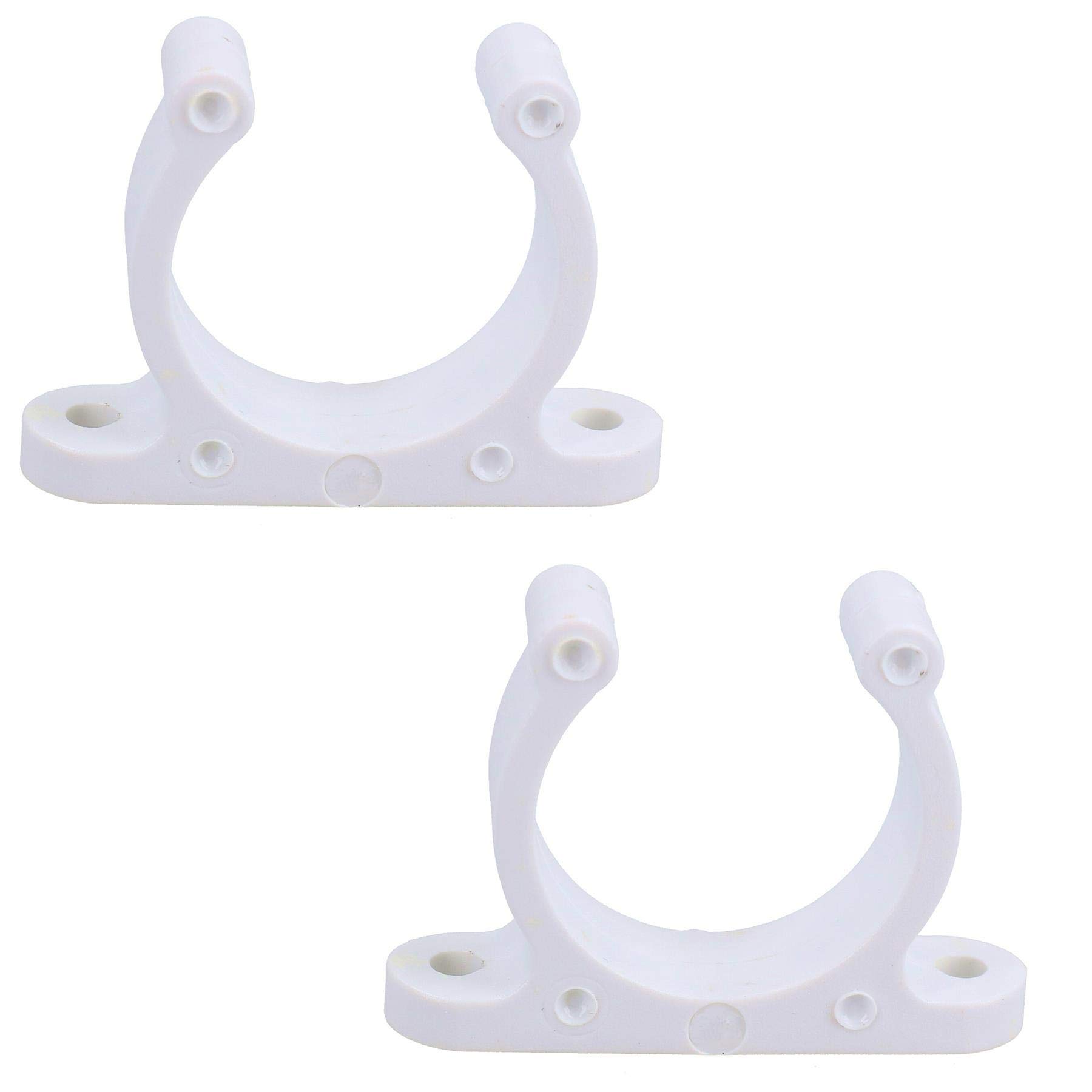 AB Tools 2 Pack 35mm Polyamide Tube Storage Clip Paddle Boat Hook Pole Tool Plastimo