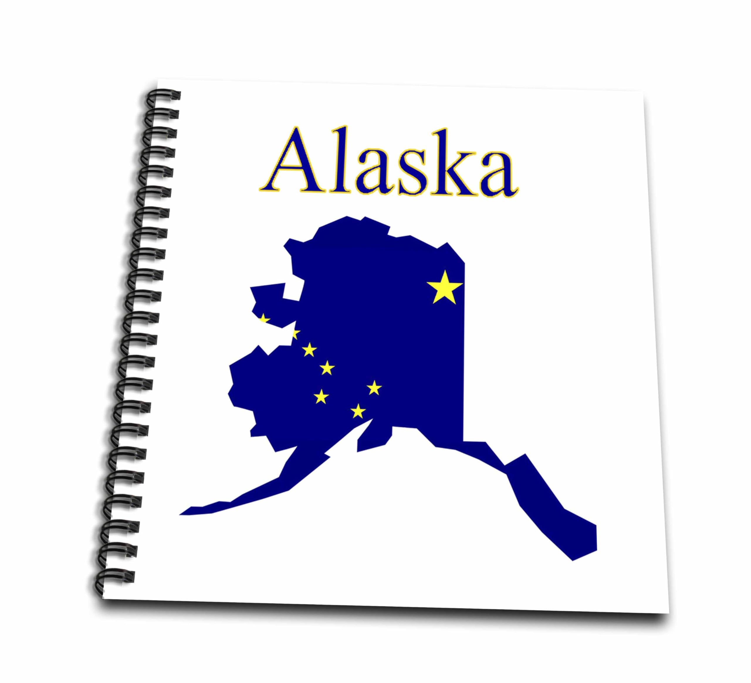 Livre de dessin Alaska carnet de notes multicolore 3Drose - 4