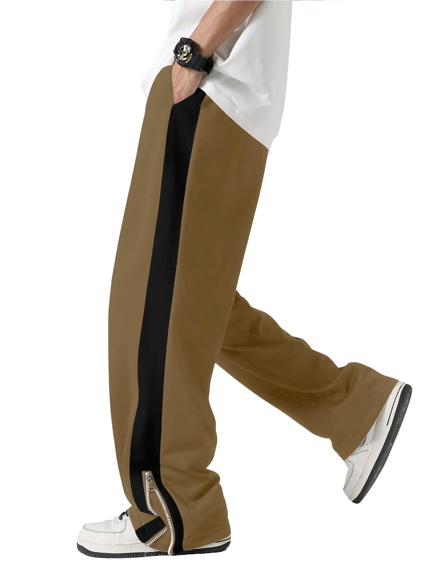 jump cuts || Mens ||Colorblock ||Polyester|| Zipper|| Cargo-picture-36