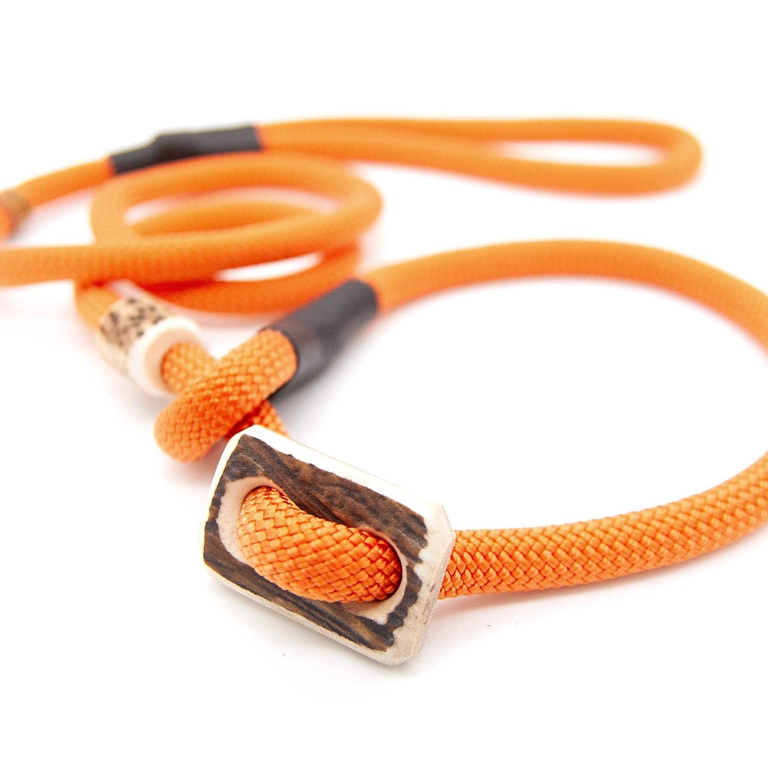Retriever-Leine/Moxonleine Sporty-Style | robuste Hundeleine aus Tau mit Klemme & Halsbandfunktion | 10mm – Ultra stark & wetterfest für Powerhunde | Training, Alltag & Dummyarbeit