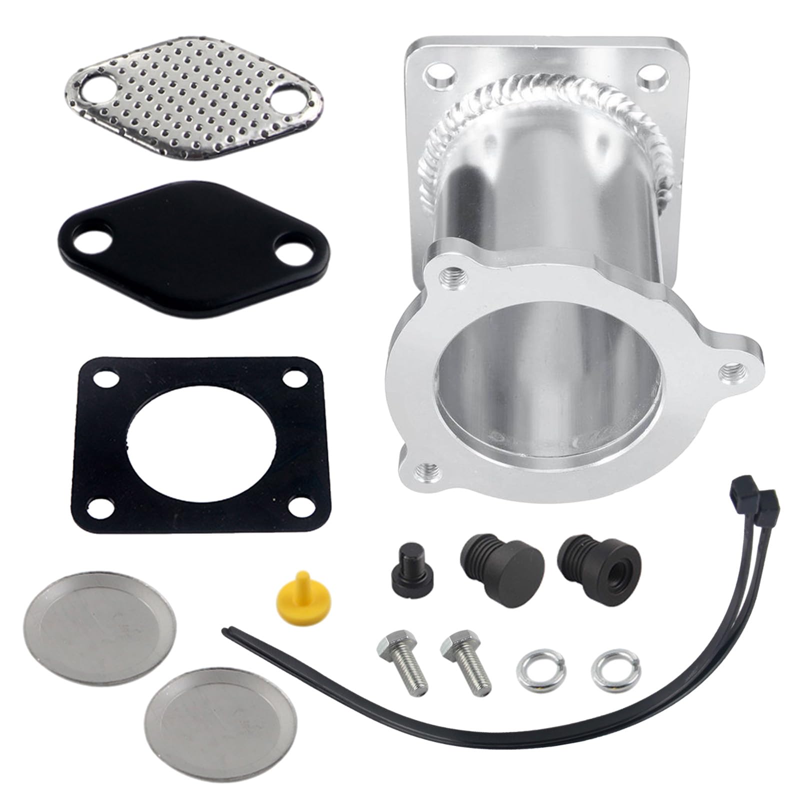 Kit Di Rimozione Valvola EGR E Eliminazione Radiatore Per BMW M47n2 E M57n2 - Regolazione Tubo Sostitutivo Per E87 E90 E92 E93 E60 OEM 11717804381, 11717792077