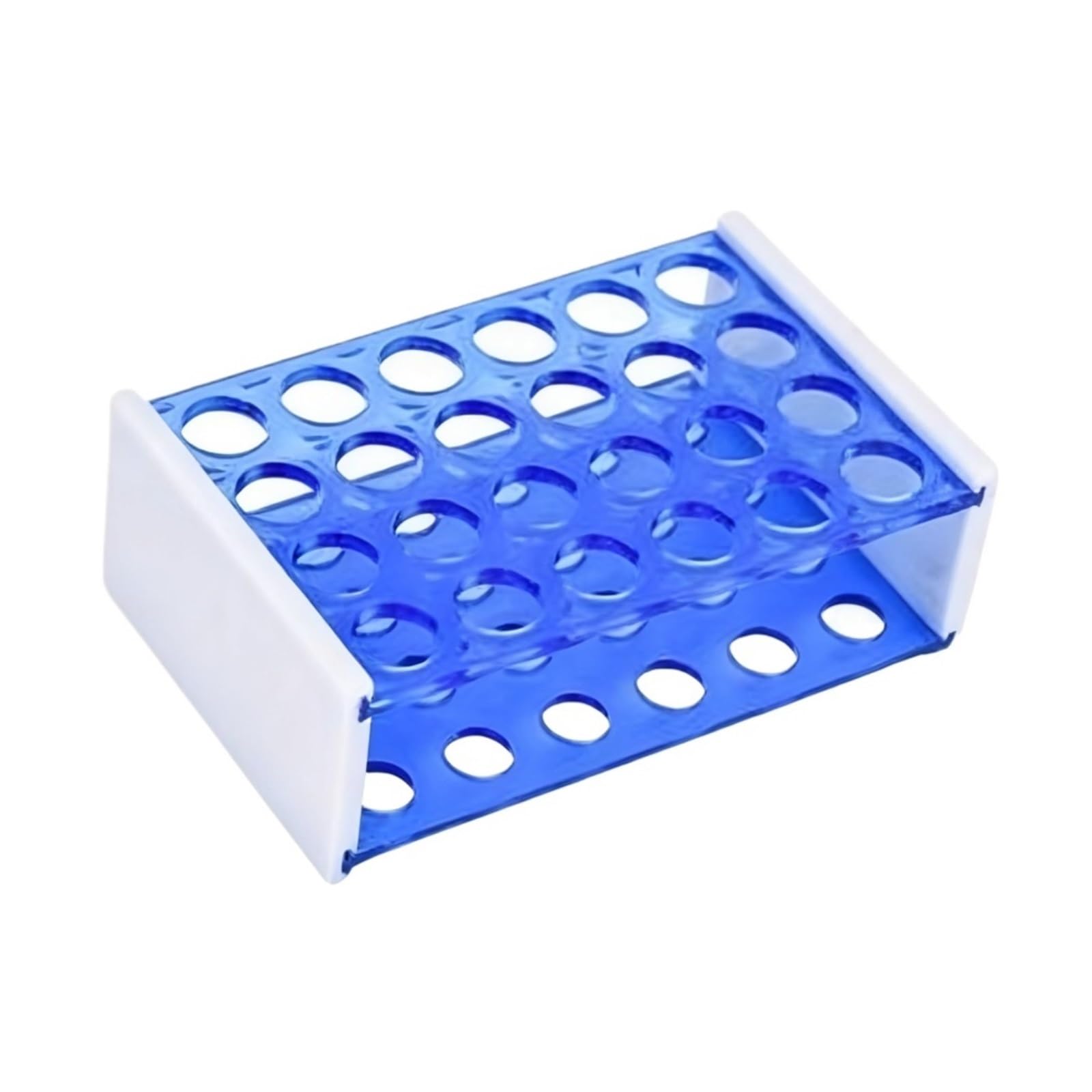 CVdrtyED Classroom Test Tube Rack Test Tube Rack Multifunctional Stand Holder For Laboratory Use Scientific Experiments(12.4x7.9x4cm)