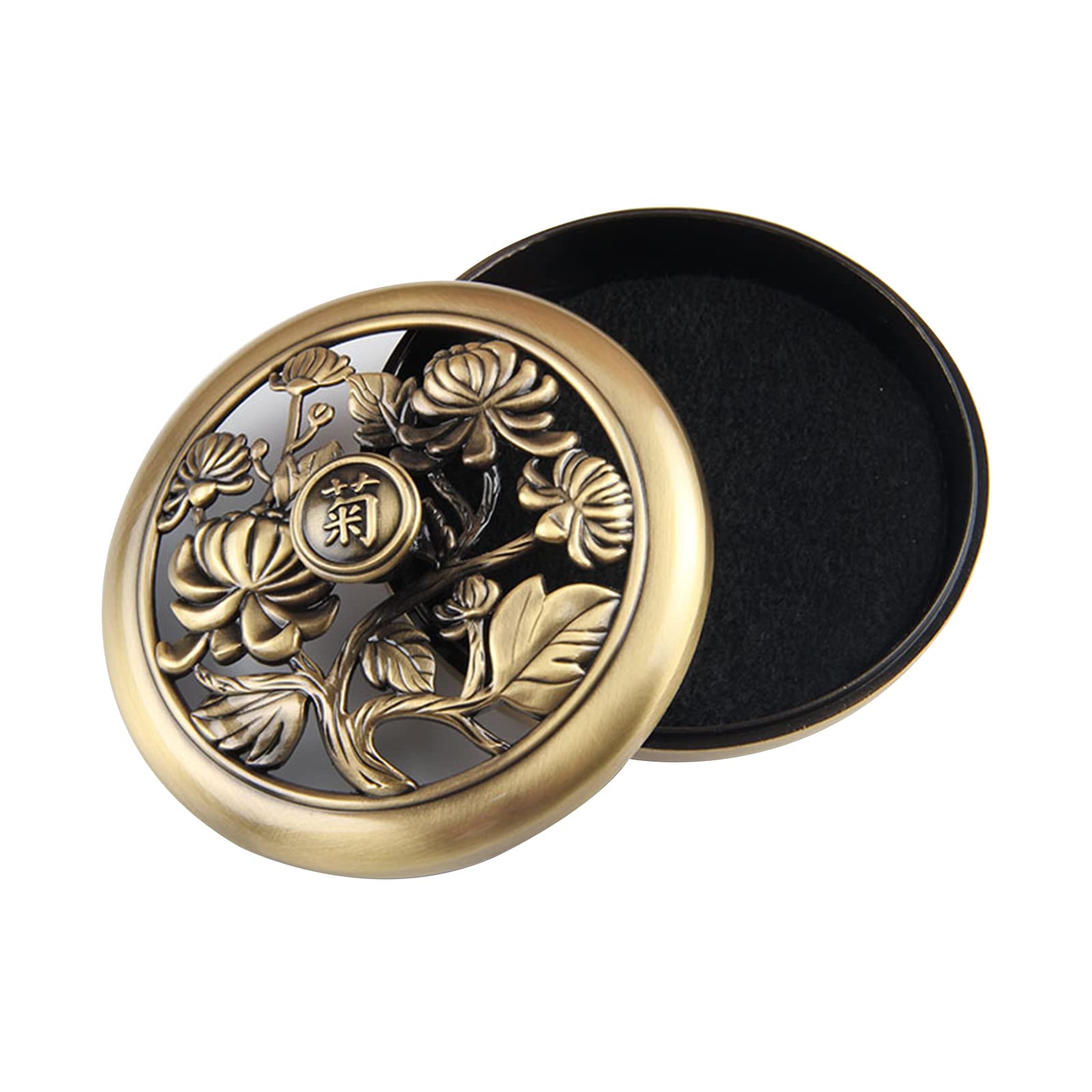 Buxuaaaa Metal Hollow Burner Holder Household Decor Ornament Accessory for Thinking Ornament Supplies Metal Burner
