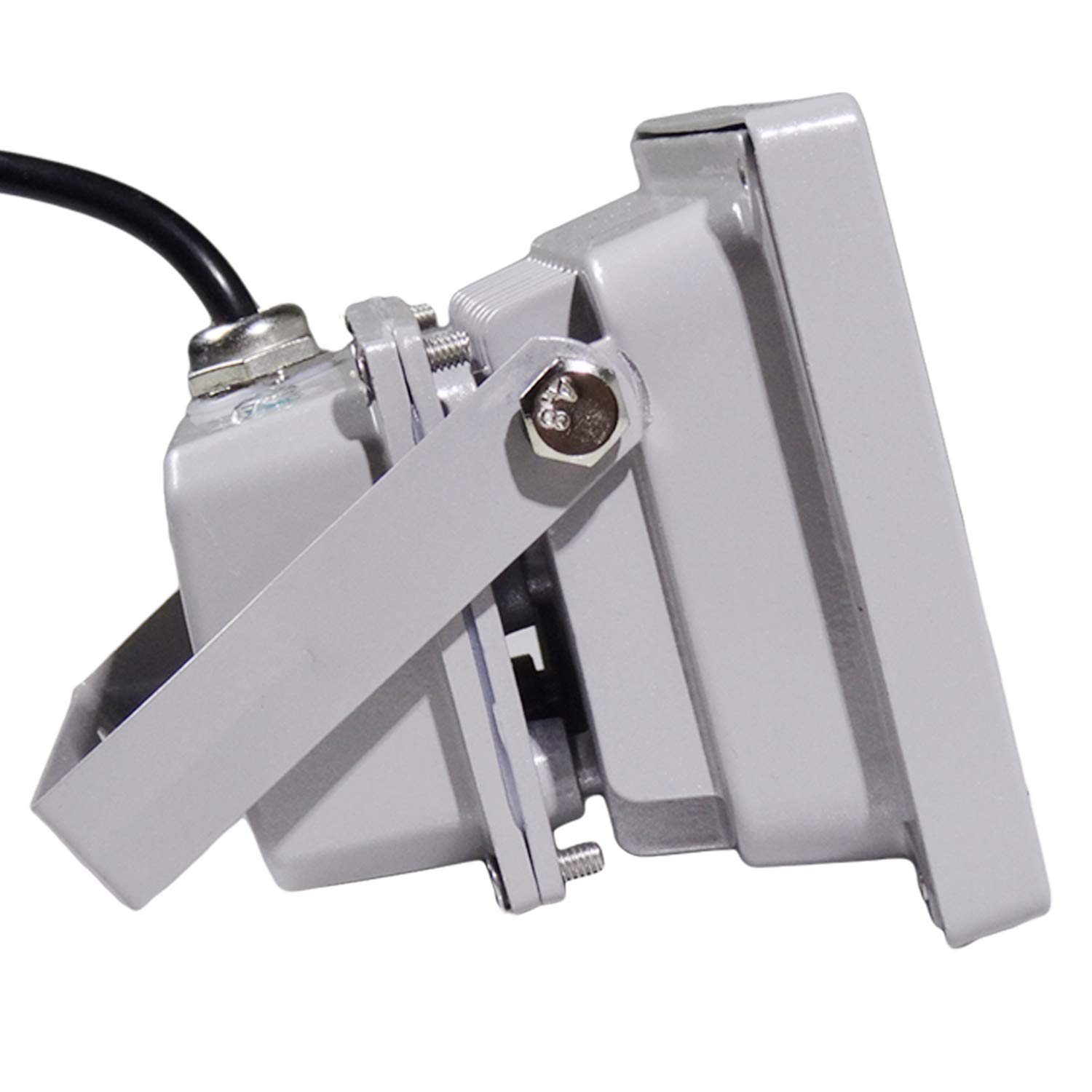 Oświetlacz podczerwieni, 850 nm, 6 diod LED, szerokokątny, IP67, wodoodporny, noktowizyjny, LED, światło podczerwone z zasilaczem do kamery IP, CCTV, analogowa kamera monitorująca, 90 stopni