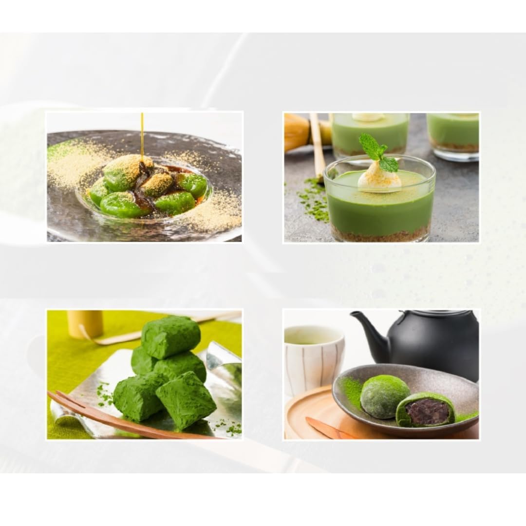 Morihan Matcha Green Tea 3 52oz 100g Ceremonial Matcha Powder — view 4