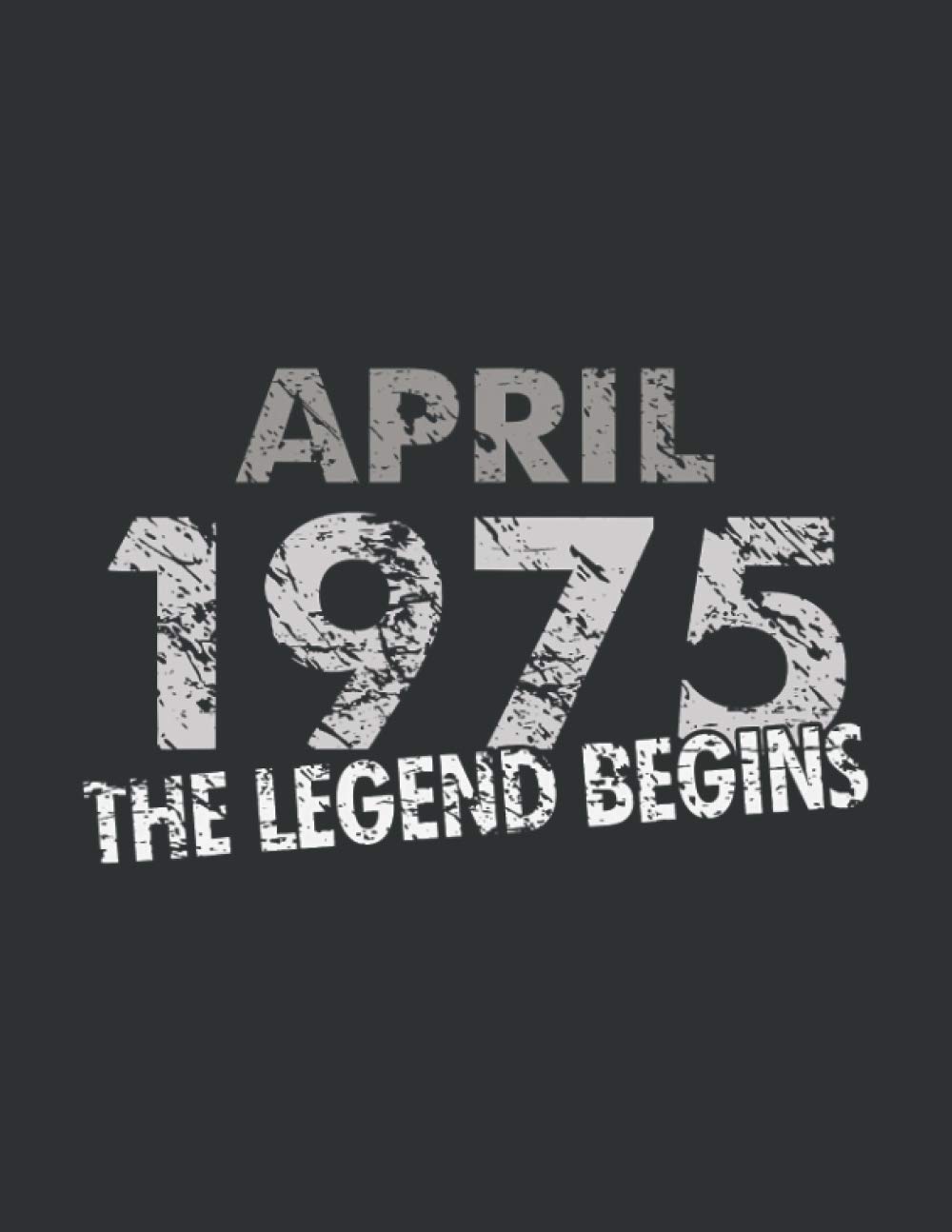 April 1975 (Monthly Planner 2021): 21, Made In April