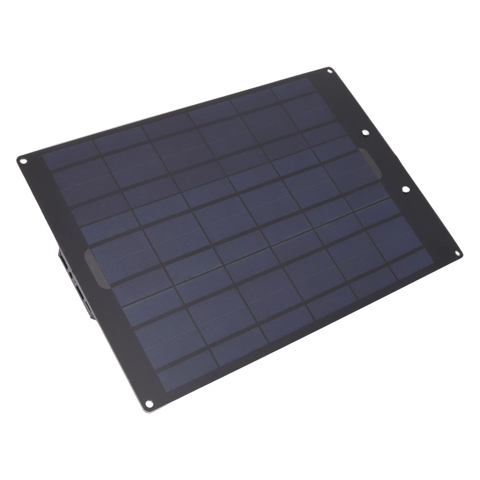 Amazon.co.jp: ソーラーパネル 50W ポータブル 太陽電池パネル