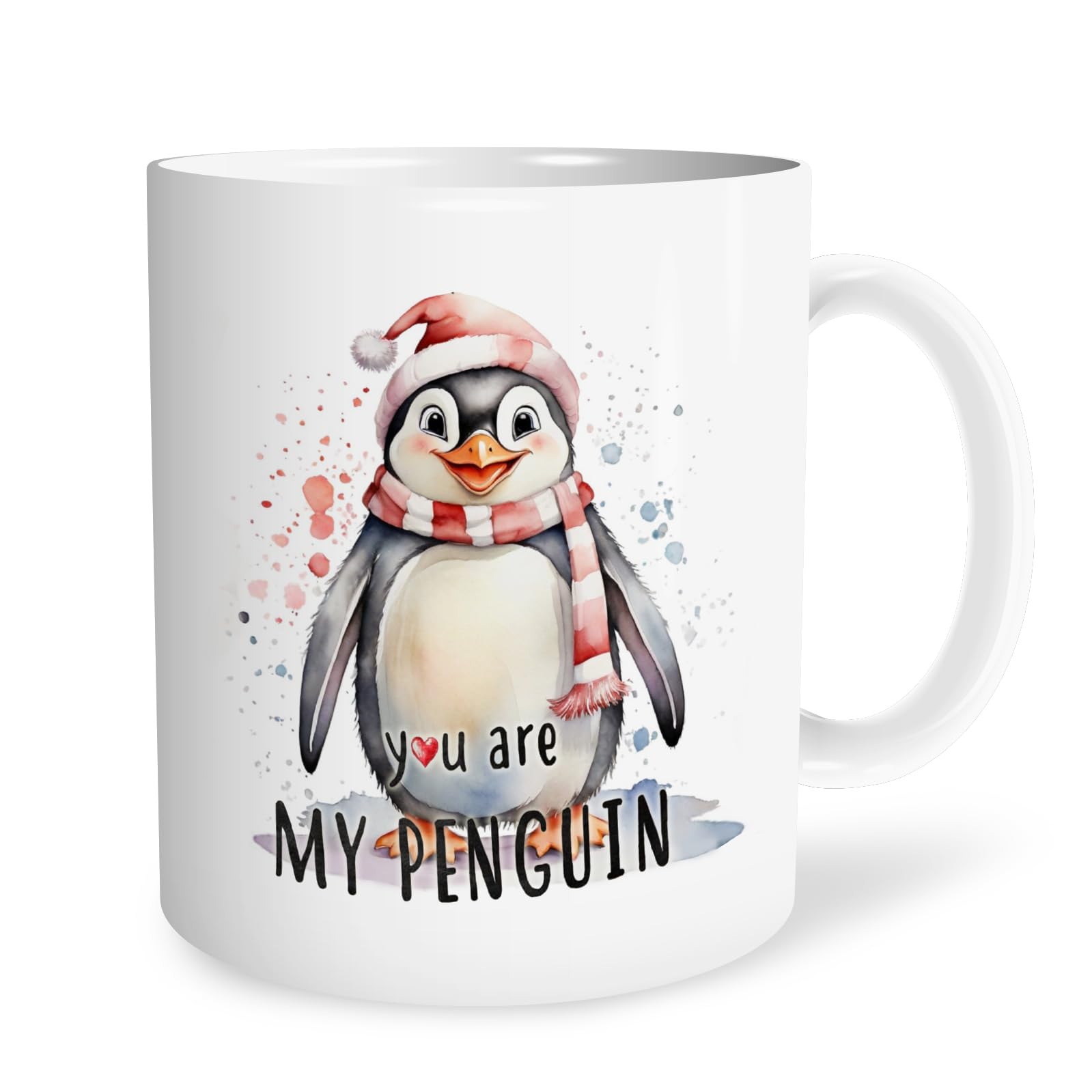 URLLUAE Penguin Mug - You Are My Penguin - Cute for Women, Girlfriend, Couples - Long Distance Relationship Valentine's Cup 11 Oz