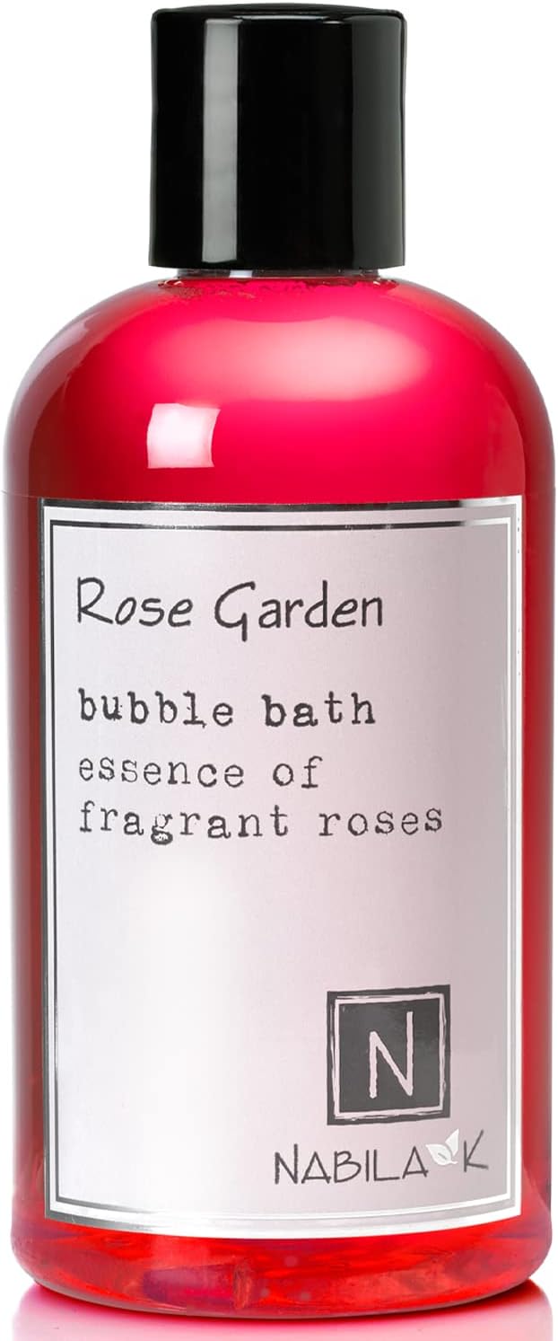 - Rose Garden Bubble Bath with Rose Essential Oils | Natural & Organic, Sulfate-Free, Tear-Free | Luxury Aromatherapy Floral Bath Soak for Sensitive Skin | for Women & Men, 8 oz