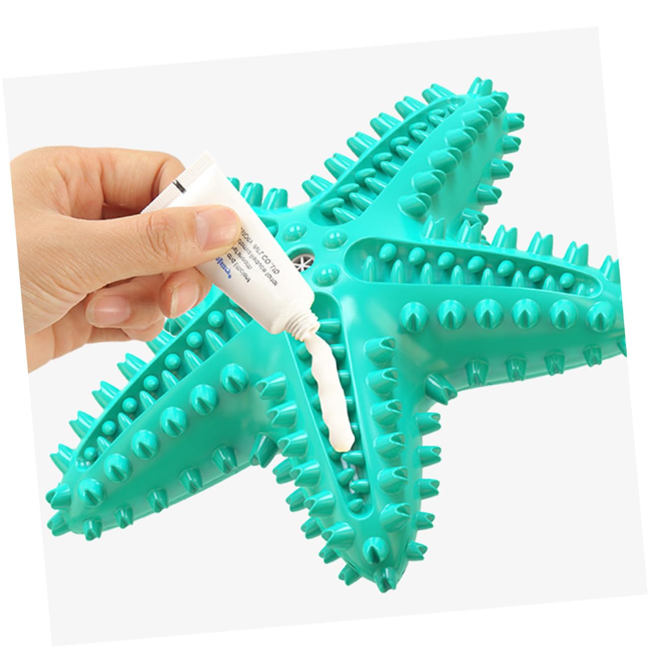3 Piezas mordedores para Estrellas de mar, Juguete para Perros, Juguete para Perros Delicioso, Juguete de Cepillo de para Perros, Juguete para Masticar para Mascotas, Accesorios para