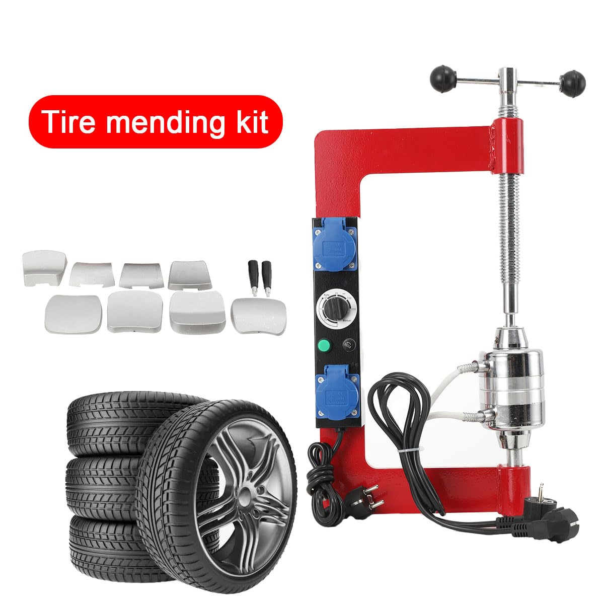 Auto-Reifen-Vulkanisierer, Autoreifen Reparatur Satz Mit 8 Formen