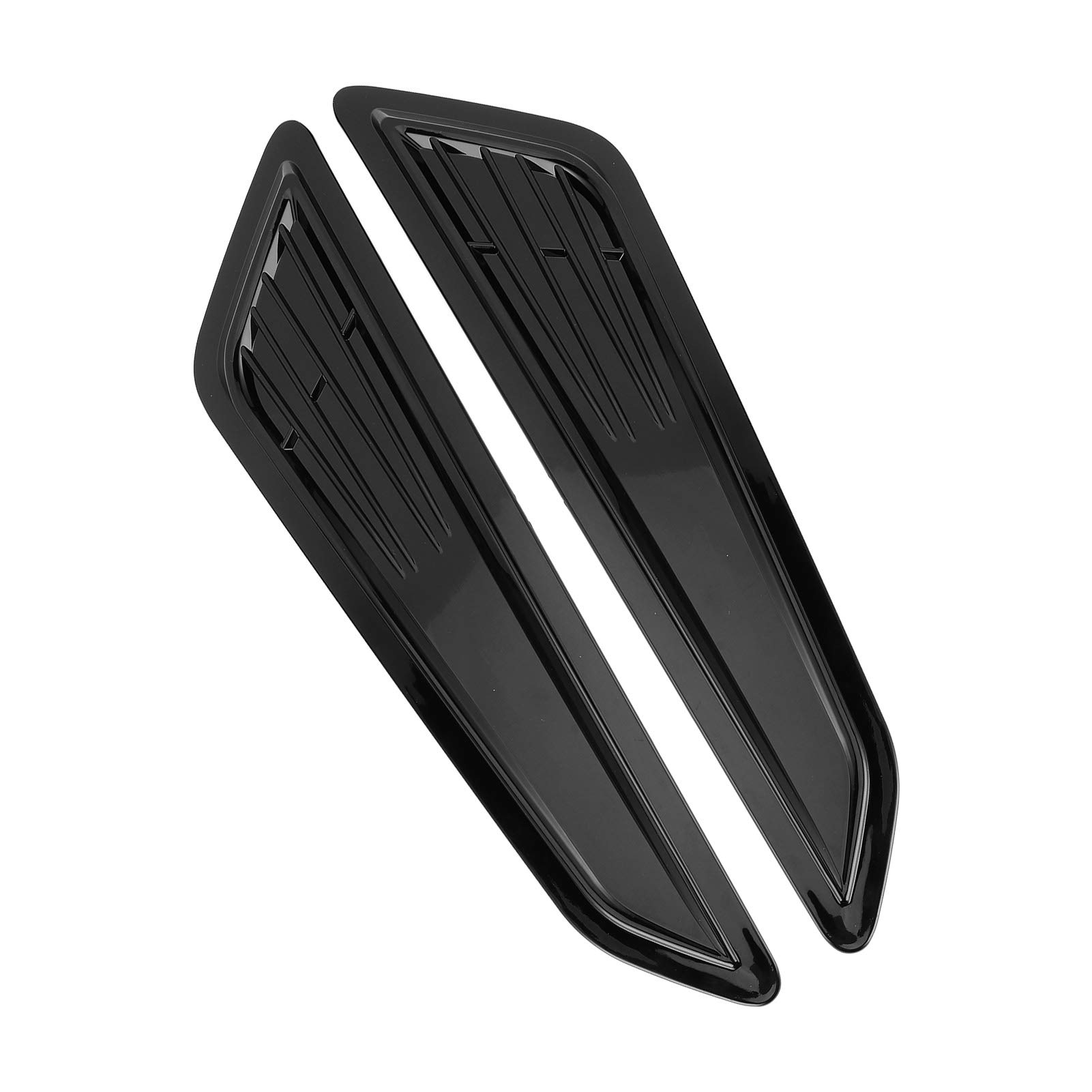 Aramox Osłona Wlotu Powietrza na Masce, materiał ABS, Chroni Przed Zadrapaniami, Czarne Wykończenie Maski w Błyszczącym Kolorze do Chevy Camaro LT/LS/RS 2016 do 2020