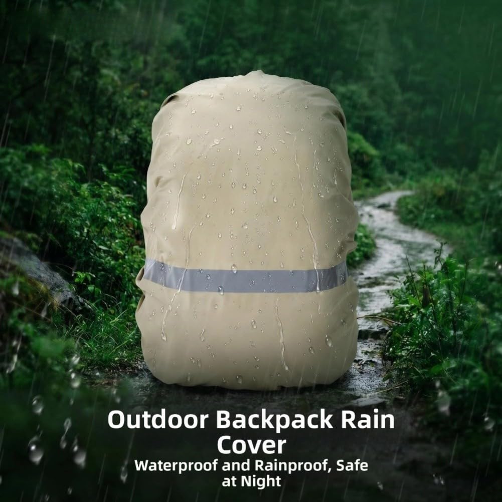 Cubre Mochila Impermeable 210D Anti-Desgarro Senderismo