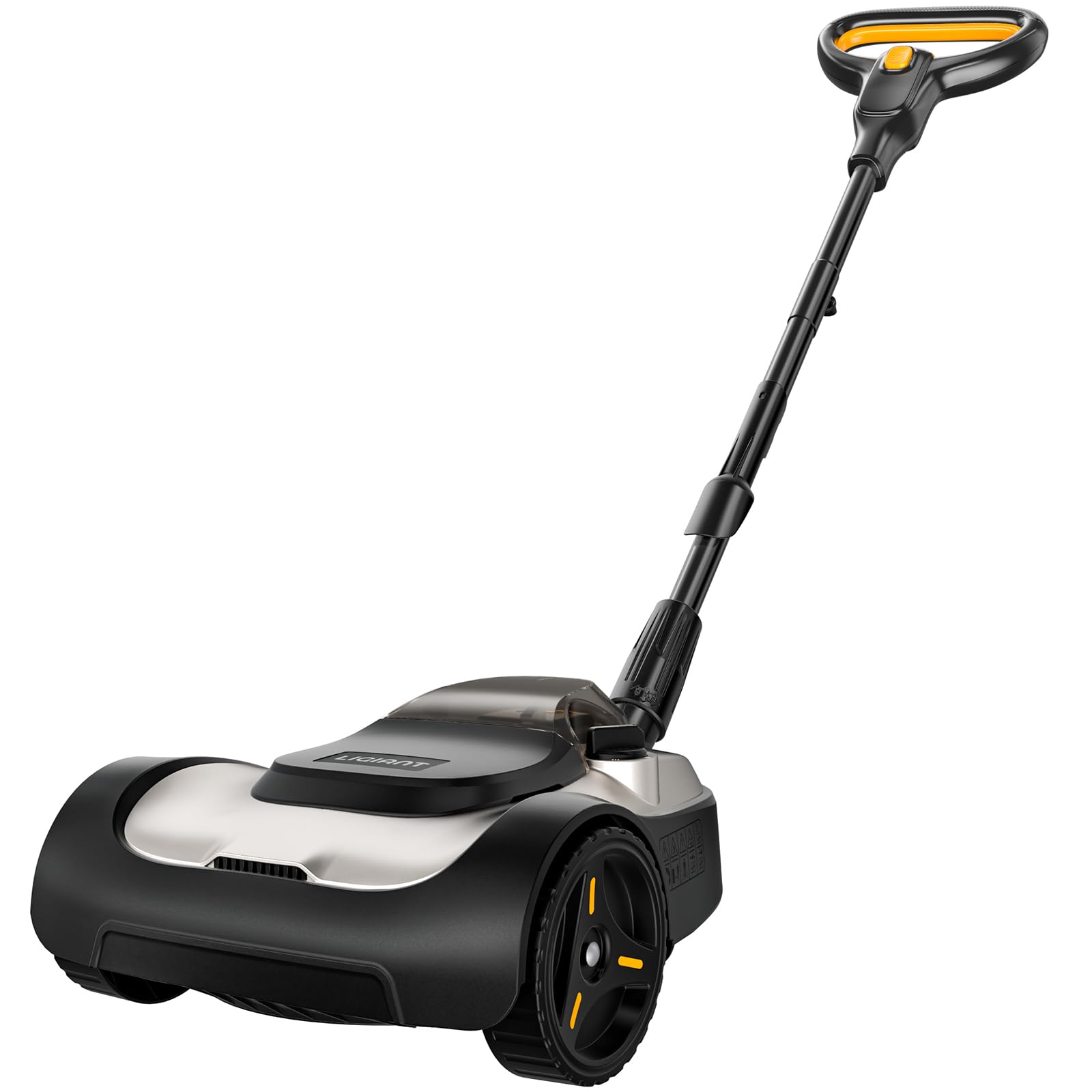 LIGIANT Cortacésped a Batería 22 cm, Mini Cortacésped Inalámbrico con Motor sin Escobillas, Mulching, 3 Alturas de Corte, Protección contra Inclinación 10° a 75°, para Jardines Pequeños