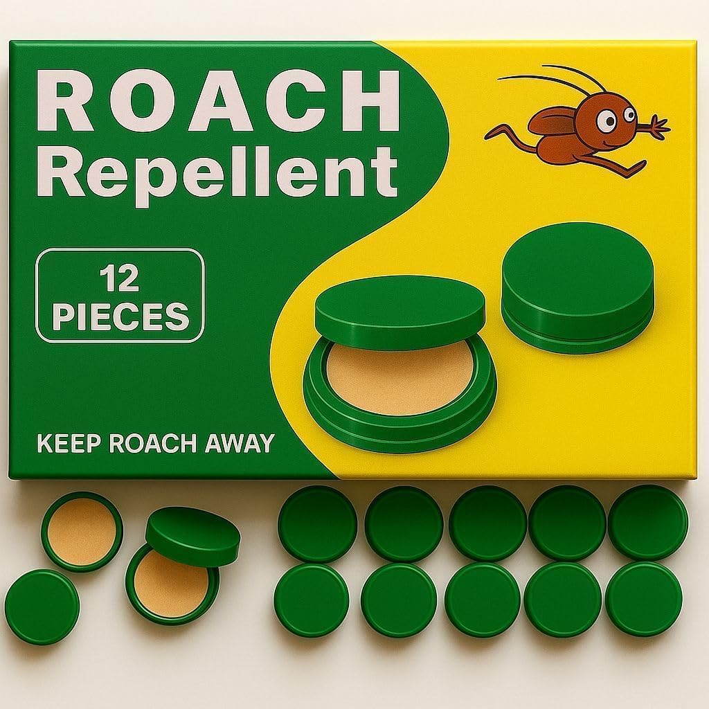 Premium Roach Repellent Gel Pods Cockroach Control Bait Traps Long Lasting Insect Repellent for Kitchen Bathroom Home Office (24 Pcs)-picture-21