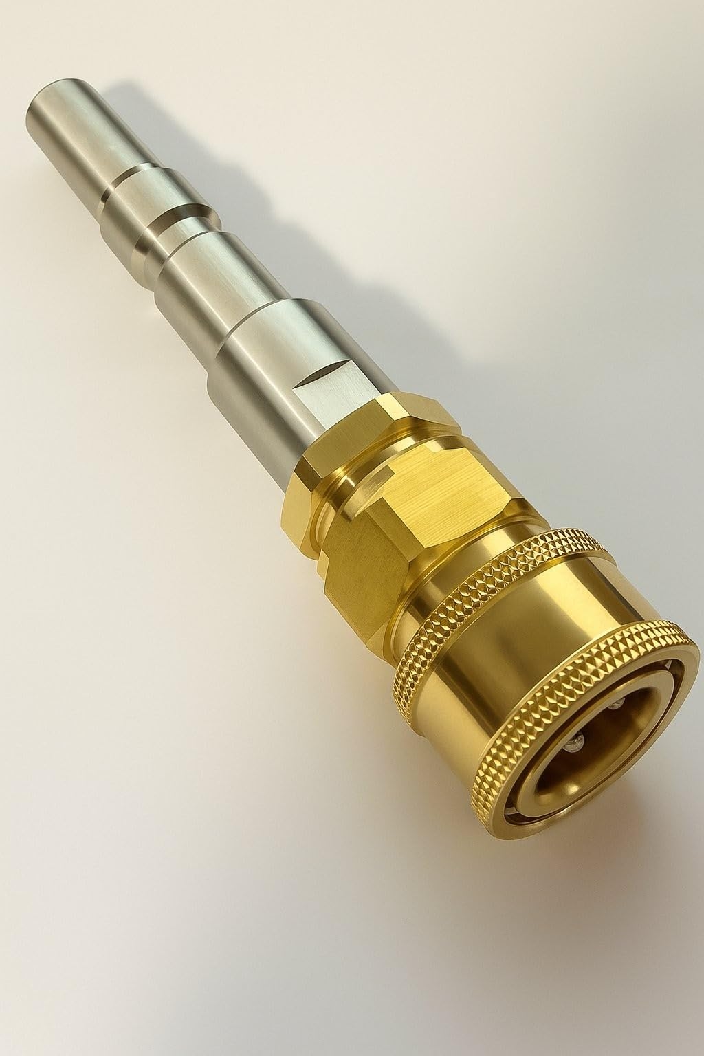 M&M Smartek adapter D12 na 1/4 kompatybilny z Kränzle, 250 bar | Wytrzymały adapter do zgodnych systemów wysokociśnieniowych; sprawdź gwint, uszczelkę, ciśnienie i model urządzenia.