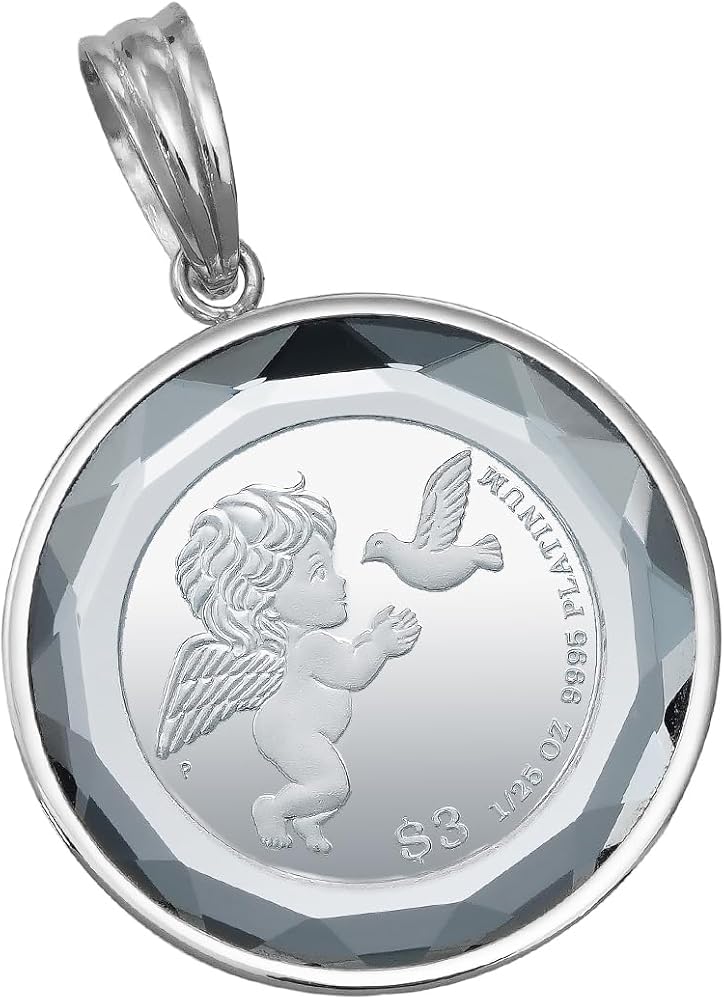 Amazon.co.jp: [SPERANZA] Pt999 純プラチナ コインペンダント