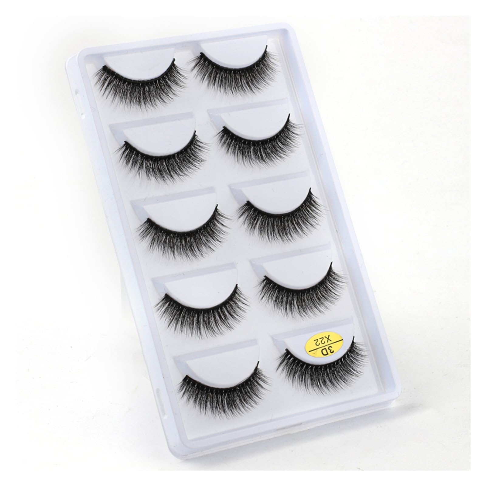 UAMOU 10 50 100 Boxes Mink Eyelashes Fluffy 3D Mink Lashes Makeup Natural Long Volume False Eyelashes Bulk