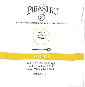 Amazon | PIRASTRO Gold E線ボールエンド ゴールド バイオリン弦
