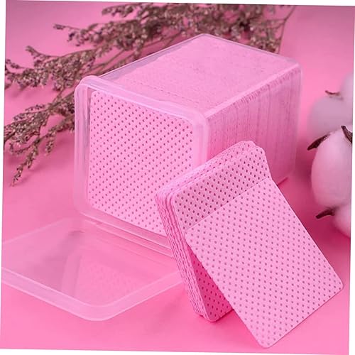 MERRYHAPY 400pcs Nail Polish Remover for Gel Lashes Glue Cleaning Wipes Nonwovens Wipe