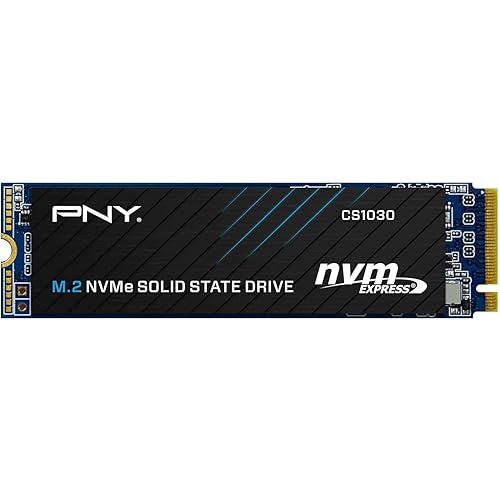 PNY CS1030 250GB M.2 NVMe PCIe Gen3 x4 Internal Solid State Drive (SSD) - M280CS1030-250-RB