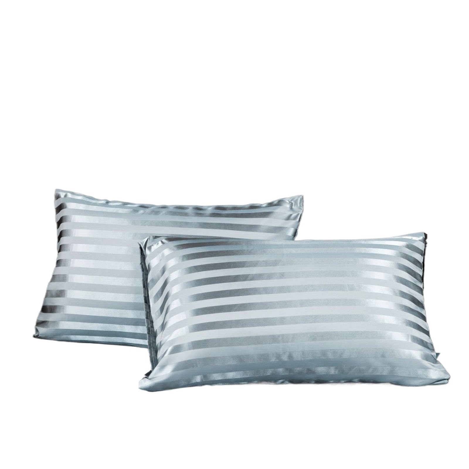 LYXYGMV Satin Pillow Case For Hair Skin Silk Pillowcase Pillowcases Set Silky Cover for Bedrooms(Color 2,51x66cm(20x26in))