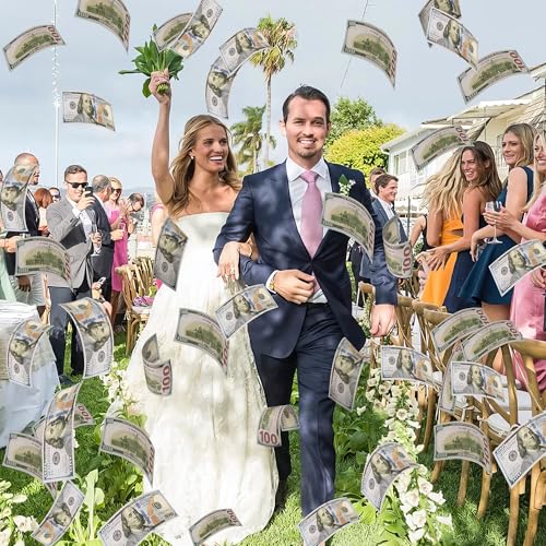 image for MUUERO 100Pcs Fake Money Prop Money Movie Money Education Learning Toy