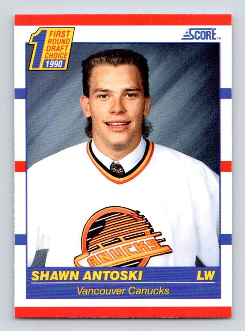 Amazon.com: Hockey NHL 1990-91 Score #429 Shawn Antoski #429 NM RC