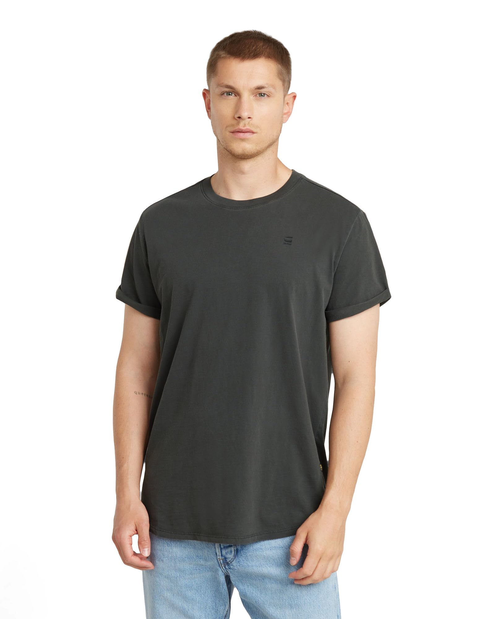 G-STAR Men's Lash T-Shirt, Black (dk black D16396-B353-6484), XL
