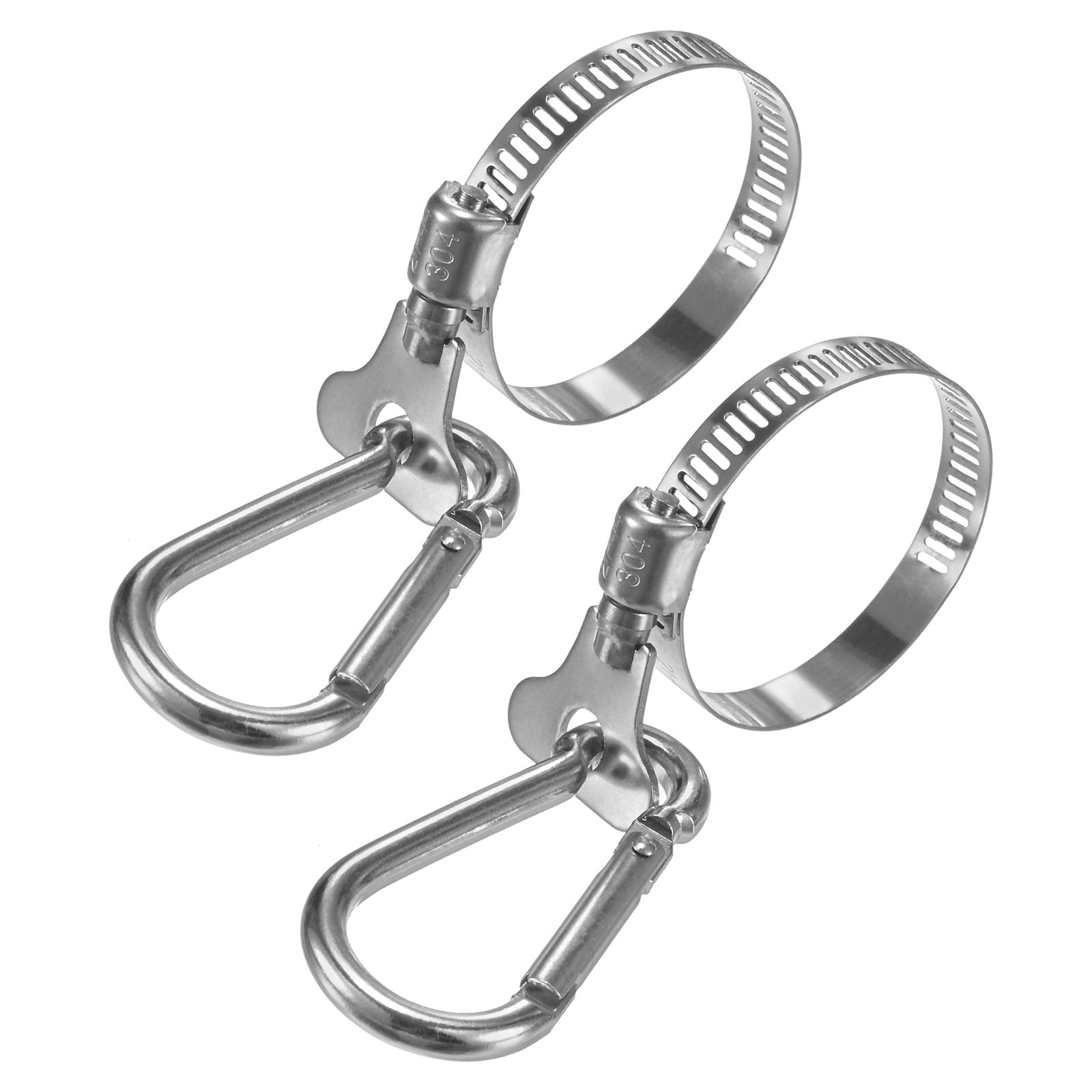 M METERXITY 2-Pack Flag Pole Rings 0.8-1.7 Inch