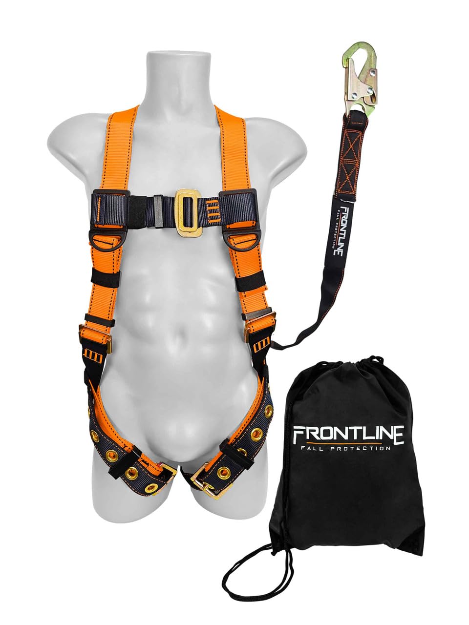 FRONTLINE FALL PROTECTION Combat Compliance Kit | Harness 5 point | Applicable ANSI-OSHA standards