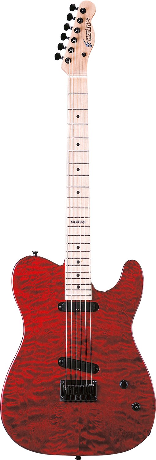 ギター Edwards E-D-TE Amazon.co.jp: EDWARDS E-D-TE STDR エレキギター DIEモデル