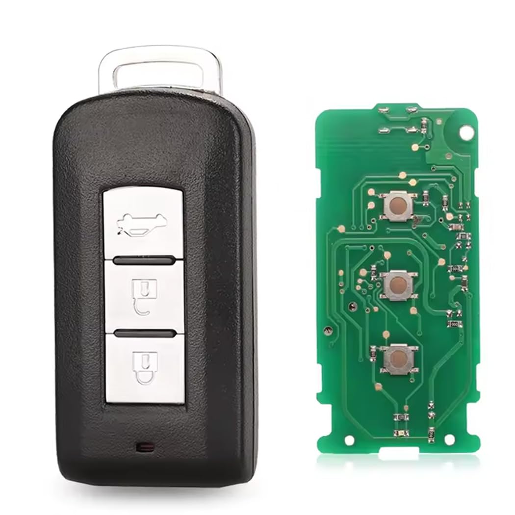 Télécommande clé complète Mitsubishi Outlander Phev 3 boutons 434MHz ID46 PCF7952A - 5