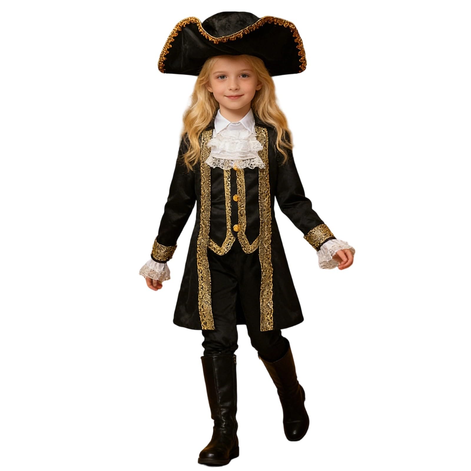 Faschingskostüme Jungen, Präsidentenkostüm Für Kinder (Cos), Kostüm Für Hofbühnenauftritte, Bühnenkostüm Für Jungen Und Mädchen (3-12 Jahre) Für Karneval
