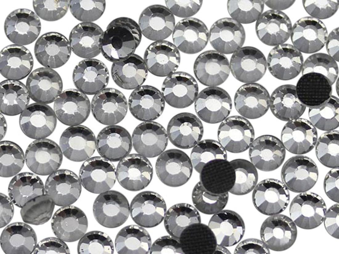 Hotfix Strasssteine SS10 Smaragdgrün – 1440 Stück, 2,8 Mm, Flache Rückseite Zum Aufbügeln, Für Nägel, Textilien & DIY-Projekte