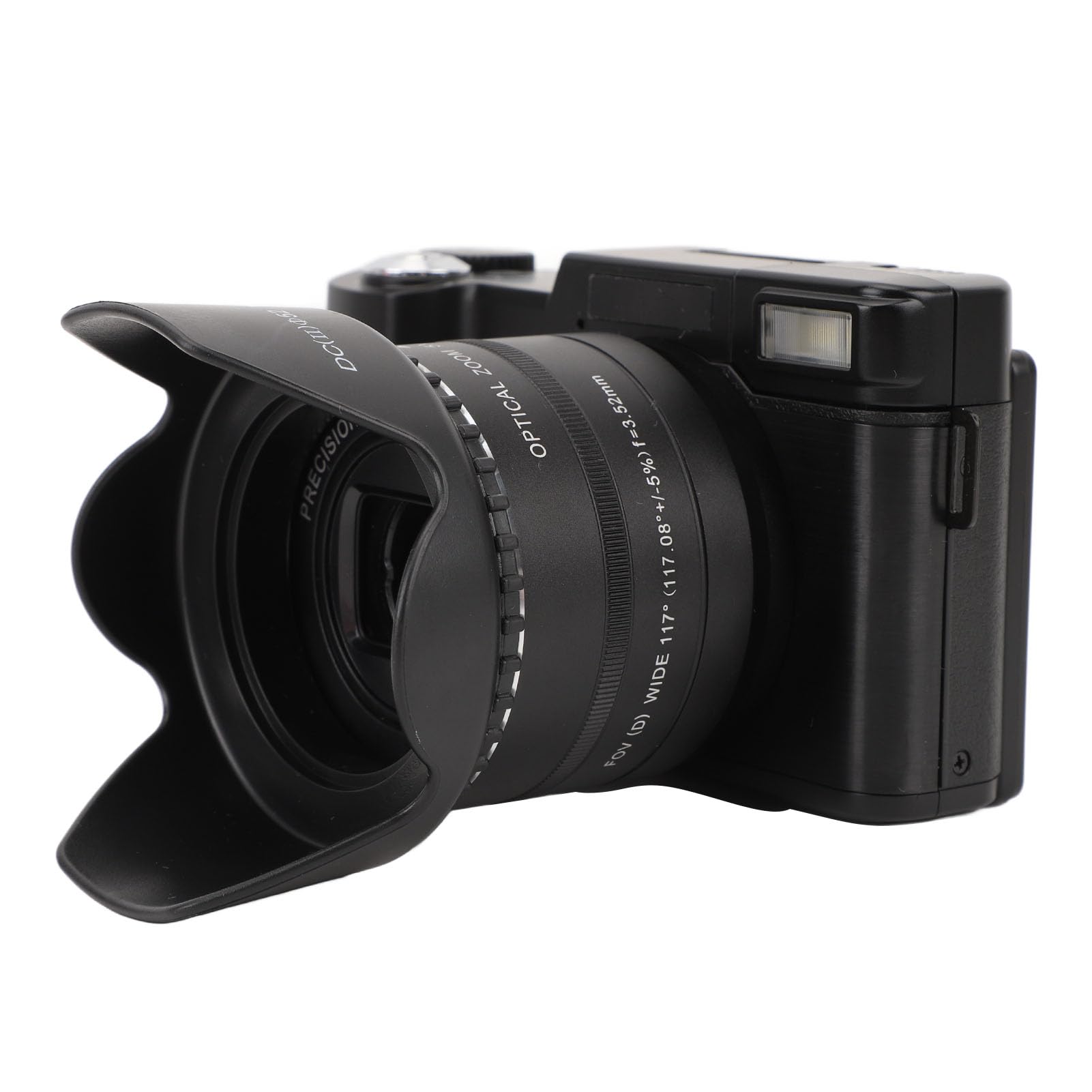 Fotocamere Digitali da 48MP per la Fotografia, Fotocamera per Vlogging con Messa a Fuoco Automatica 4K per YouTube con Zoom Ottico 5X, Zoom Digitale 8X, Schermo Ribaltabile da 180°